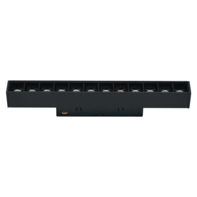 Magnetinės LED sistemos juodas akcentinis šviestuvas "TAMPA" 12W (fiksuotas) 3 Magnetinės LED sistemos juodas akcentinis šviestuvas "TAMPA" 12W (fiksuotas) 3