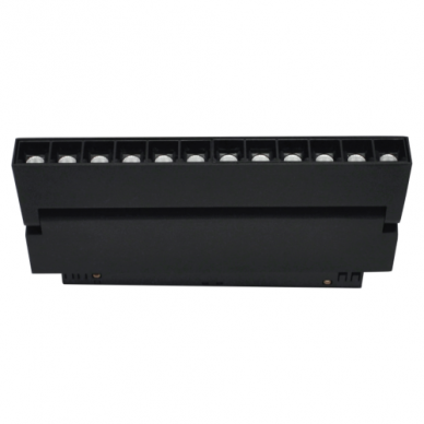 Magnetinės LED sistemos juodas akcentinis šviestuvas "TAMPA" 12W (reguliuojamas) 4