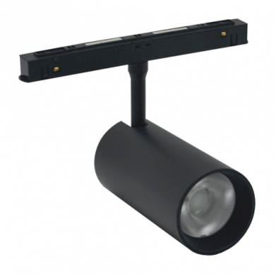 Magnetinės LED sistemos juodas akcentinis šviestuvas "TAMPA" 20W 1 Magnetinės LED sistemos juodas akcentinis šviestuvas "TAMPA" 20W 1