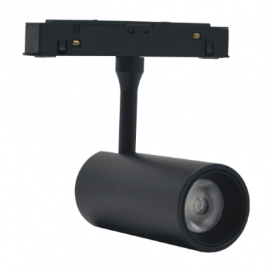 Magnetinės LED sistemos juodas akcentinis šviestuvas "TAMPA" 7W 1