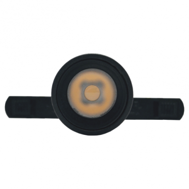 Magnetinės LED sistemos juodas akcentinis šviestuvas "TAMPA" 7W 3