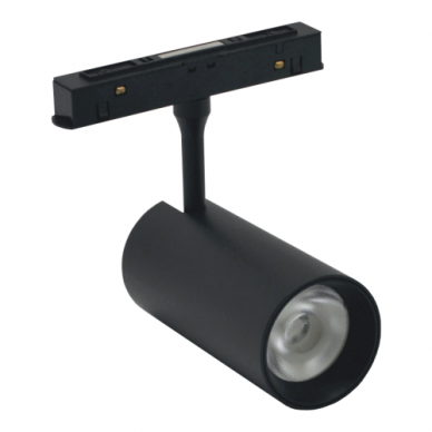 Magnetinės LED sistemos juodas akcentinis šviestuvas "TAMPA" 7W