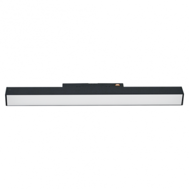 Magnetinės LED sistemos juodas linijinis šviestuvas "TAMPA" 12W 2