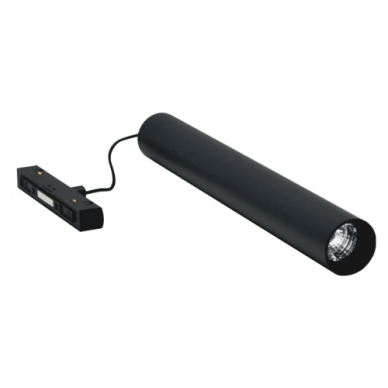 Magnetinės LED sistemos juodas pailgas akcentinis šviestuvas "TAMPA" 7W 2