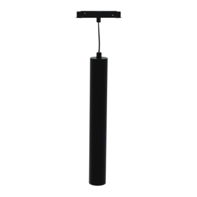 Magnetinės LED sistemos juodas pailgas akcentinis šviestuvas "TAMPA" 7W