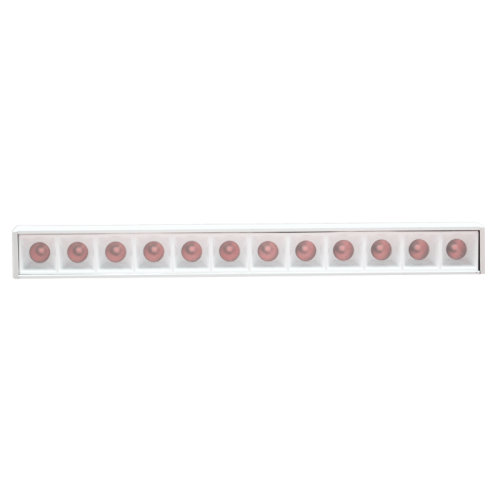 Magnetinės LED sistemos baltas akcentinis šviestuvas "TAMPA" 12W (fiksuotas) 2