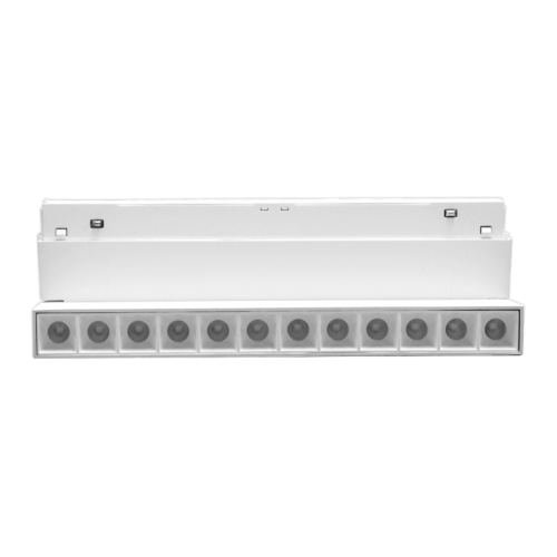 Magnetinės LED sistemos baltas akcentinis šviestuvas "TAMPA" 12W (reguliuojamas) 2