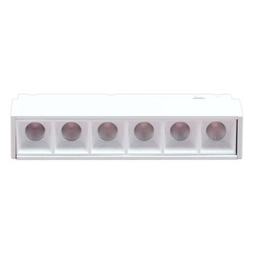 Magnetinės LED sistemos baltas akcentinis šviestuvas "TAMPA" 6W (fiksuotas) Magnetinės LED sistemos baltas akcentinis šviestuvas "TAMPA" 6W (fiksuotas)