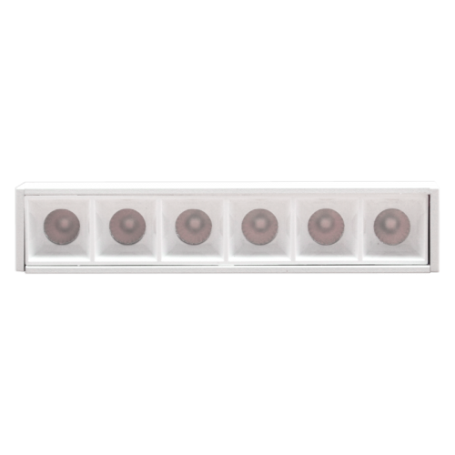 Magnetinės LED sistemos baltas akcentinis šviestuvas "TAMPA" 6W (fiksuotas) 2 Magnetinės LED sistemos baltas akcentinis šviestuvas "TAMPA" 6W (fiksuotas) 2