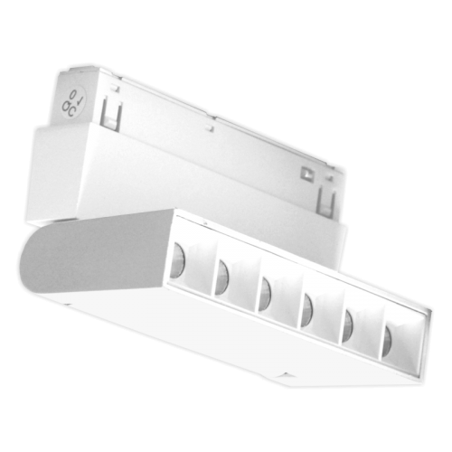 Magnetinės LED sistemos baltas akcentinis šviestuvas "TAMPA" 6W (reguliuojamas) 1