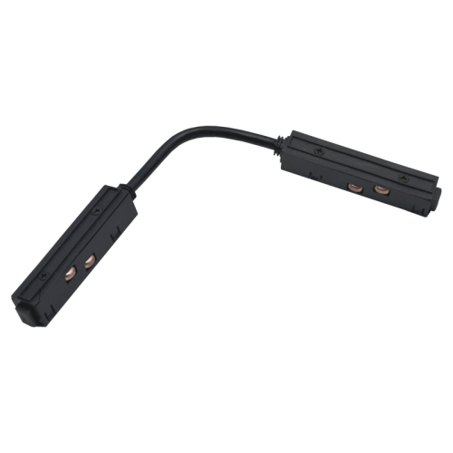 Magnetic LED system black electrical connector "TAMPA" (for corner connection)