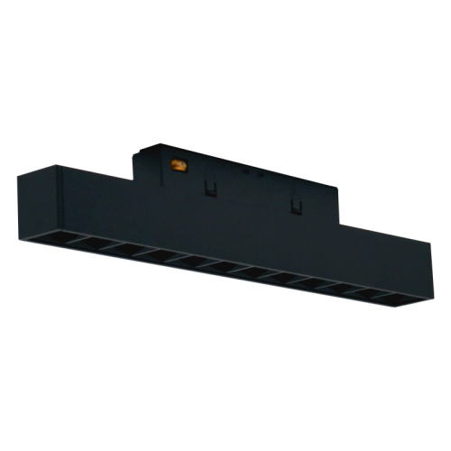 Magnetinės LED sistemos juodas akcentinis šviestuvas "TAMPA" 12W (fiksuotas) 4 Magnetinės LED sistemos juodas akcentinis šviestuvas "TAMPA" 12W (fiksuotas) 4