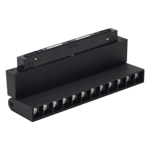 Magnetinės LED sistemos juodas akcentinis šviestuvas "TAMPA" 12W (reguliuojamas) 3