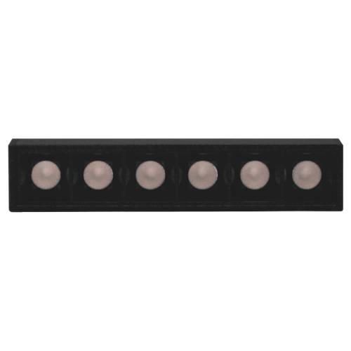 Magnetinės LED sistemos juodas akcentinis šviestuvas "TAMPA" 6W (fiksuotas) 3 Magnetinės LED sistemos juodas akcentinis šviestuvas "TAMPA" 6W (fiksuotas) 3