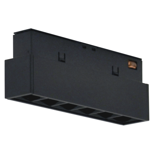 Magnetinės LED sistemos juodas akcentinis šviestuvas "TAMPA" 6W (fiksuotas) 4 Magnetinės LED sistemos juodas akcentinis šviestuvas "TAMPA" 6W (fiksuotas) 4