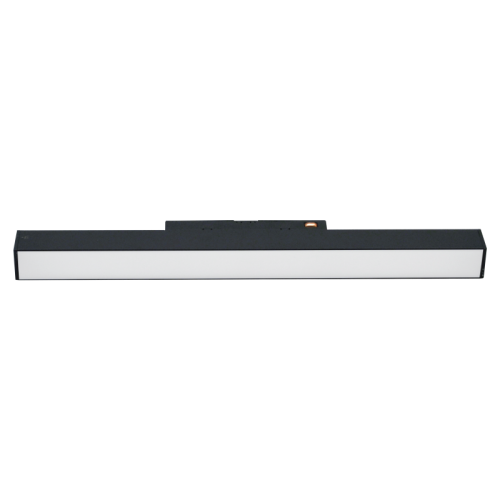 Magnetinės LED sistemos juodas linijinis šviestuvas "TAMPA" 12W 2