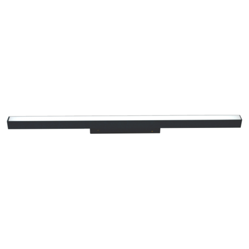 Magnetinės LED sistemos juodas linijinis šviestuvas "TAMPA" 18W 4