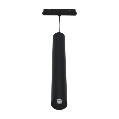 Magnetinės LED sistemos juodas pailgas akcentinis šviestuvas "TAMPA" 7W 1