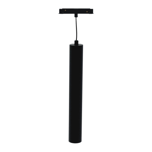 Magnetinės LED sistemos juodas pailgas akcentinis šviestuvas "TAMPA" 7W