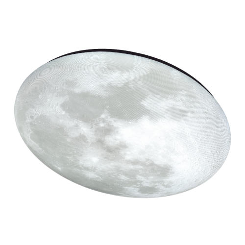 Moon-shaped LED lamp "MADERA" 2x24W Moon-shaped LED lamp "MADERA" 2x24W