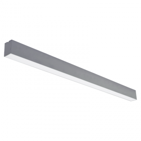 Linear grey LED luminaire "LIMAN" 54W
