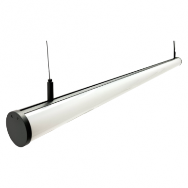 Pakabinamas pailgas juodas LED šviestuvas "LORA" 20W-3000K