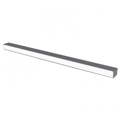 Linear grey LED luminaire "LIMAN" 40W 2