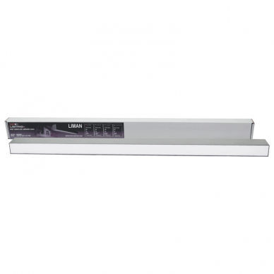 Linear grey LED luminaire "LIMAN" 40W 6