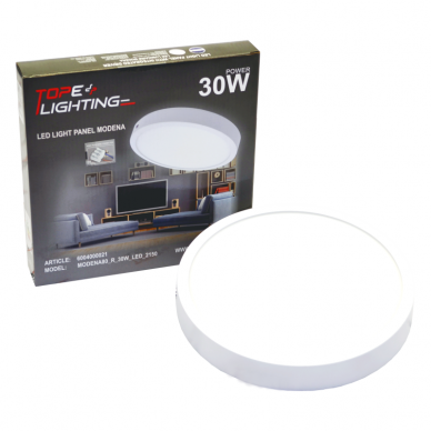 Surface round LED panel "MODENA" 30W-3000K 6 Surface round LED panel "MODENA" 30W-3000K 6