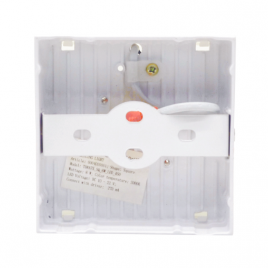 Pindmine neljakandiline LED-paneel "TORA" 6W 5 Pindmine neljakandiline LED-paneel "TORA" 6W 5
