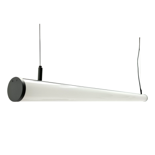 Pakabinamas pailgas juodas LED šviestuvas "LORA" 60W-4000K 1 Pakabinamas pailgas juodas LED šviestuvas "LORA" 60W-4000K 1
