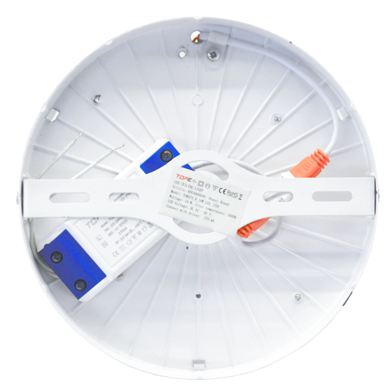 Surface round LED panel "TORA" 18W 5 Surface round LED panel "TORA" 18W 5