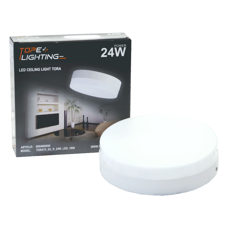 Surface round LED panel "TORA" 24W 6 Surface round LED panel "TORA" 24W 6