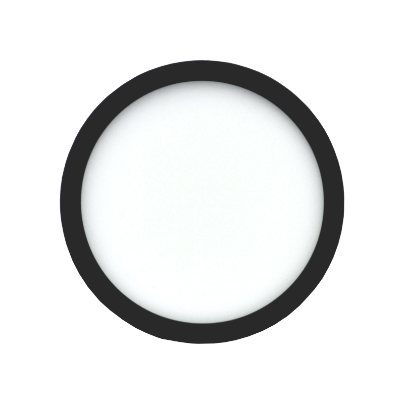 Virsapmetuma apalš melns LED panelis "MODENA" 16W-3000K 2