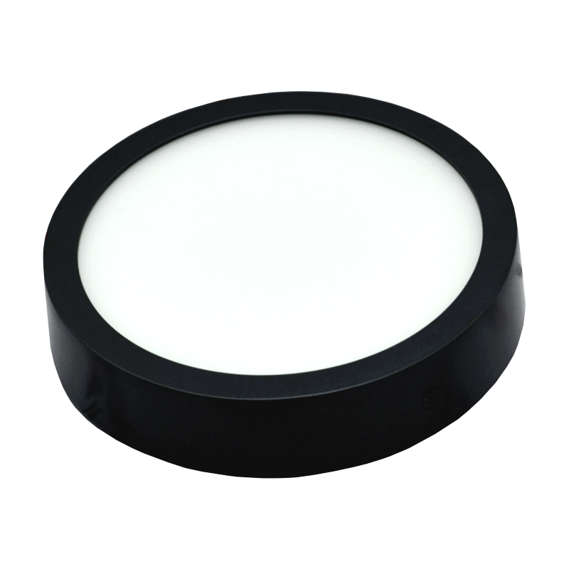 Virsapmetuma apalš melns LED panelis "MODENA" 16W-3000K 4