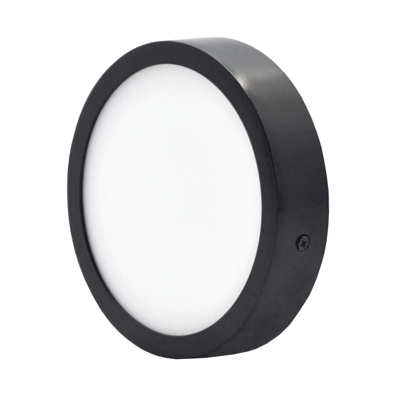 Paviršinis apvalus juodas LED šviestuvas "MODENA" 16W-4000K 4 Paviršinis apvalus juodas LED šviestuvas "MODENA" 16W-4000K 4