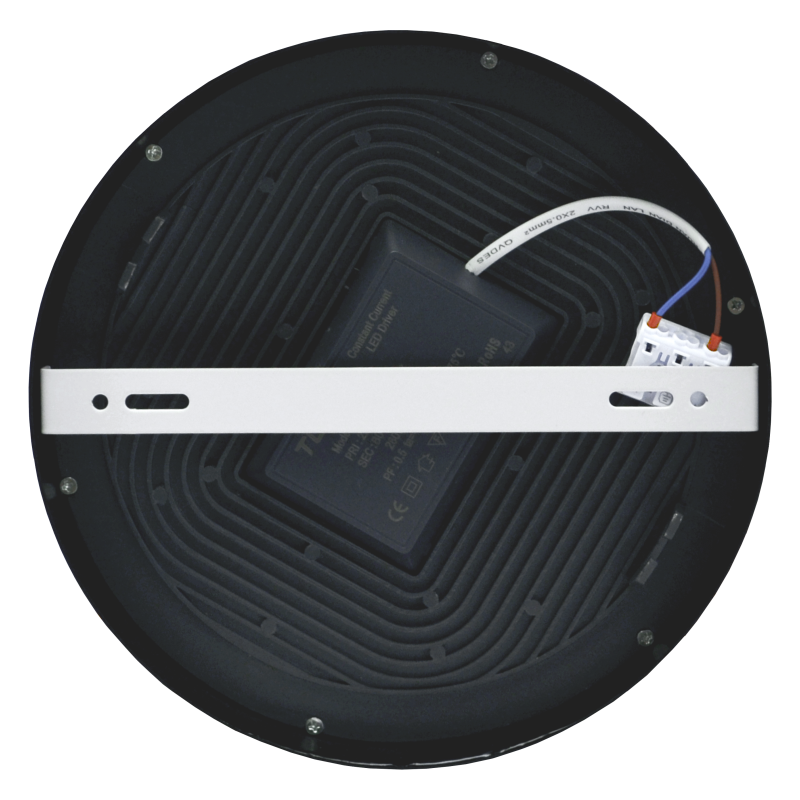 Surface round black LED panel "MODENA" 30W-3000K 5 Surface round black LED panel "MODENA" 30W-3000K 5