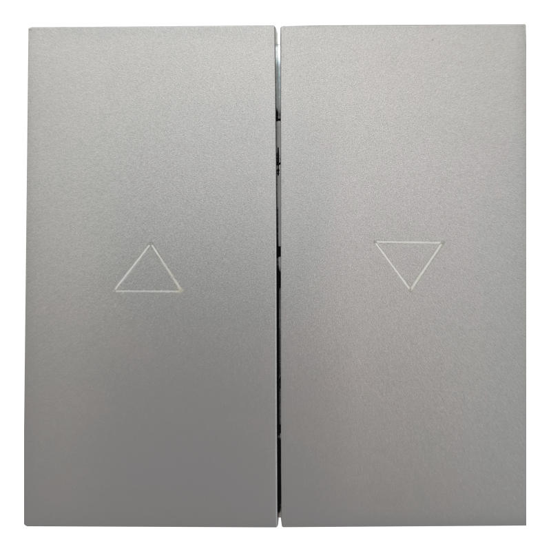 Grey blinds switch "BORA" (without frame)