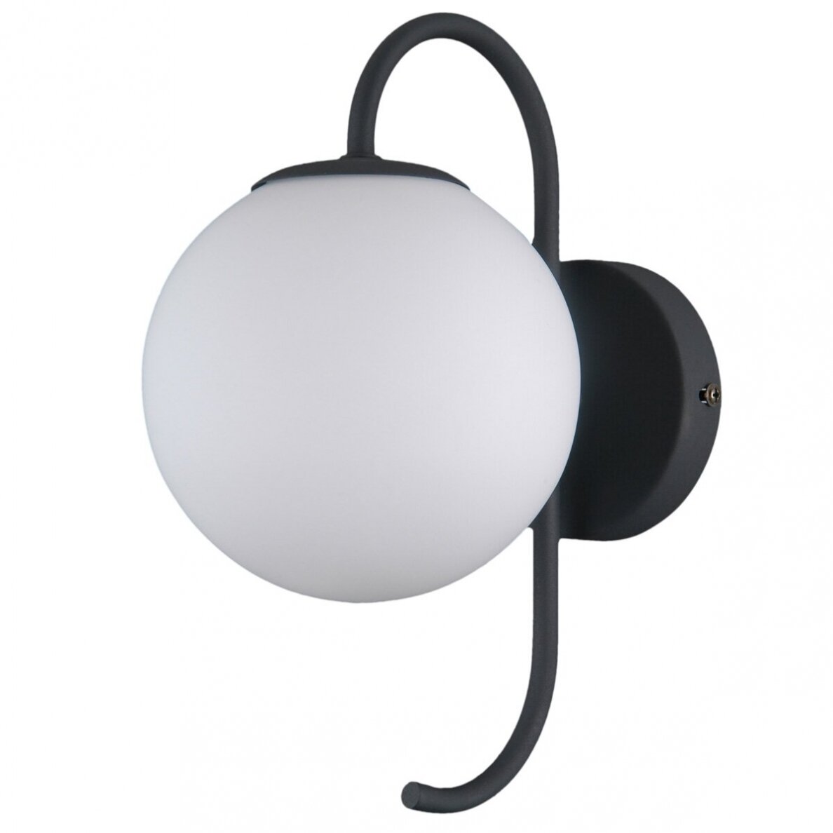 Sieninis juodas LED šviestuvas "GELA" 5W Sieninis juodas LED šviestuvas "GELA" 5W