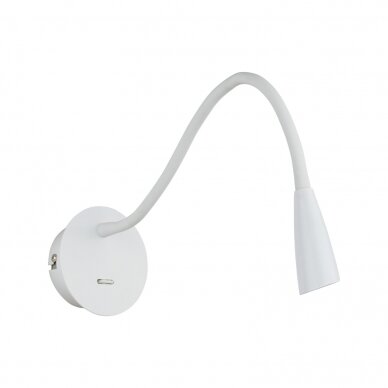 Sieninis baltas LED šviestuvas "PAOLA" 3W