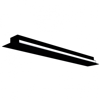 Linear black LED luminaire "TAMNA" 20W, 2000mm 2