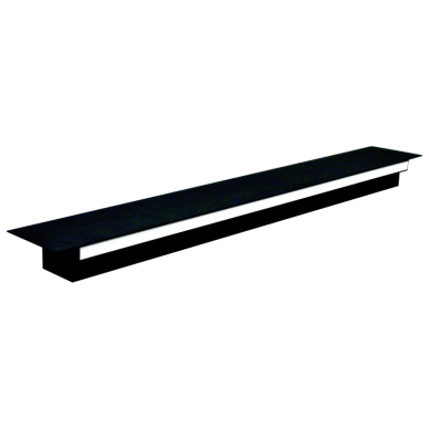 Sieninis juodas LED šviestuvas "TAMNA" 45W, 1600mm 3 Sieninis juodas LED šviestuvas "TAMNA" 45W, 1600mm 3