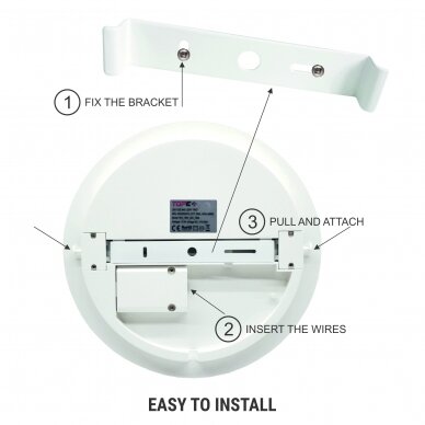 Ceiling and wall mounted luminaire "RIO" 15W 11