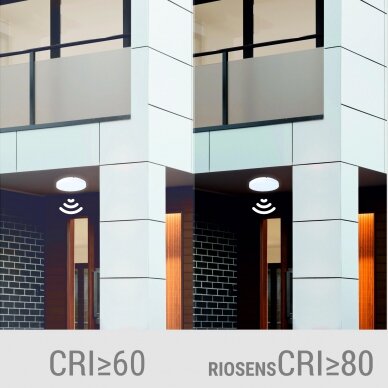 Ceiling and wall mounted luminaire "RIO" 15W 4