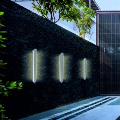Linear gray LED luminaire "TAMNA" 10W, 600mm Linear gray LED luminaire "TAMNA" 10W, 600mm