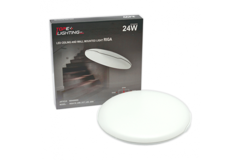 Oprawa LED sufitowo-ścienna „RIGA” 24W 7 Oprawa LED sufitowo-ścienna „RIGA” 24W 7