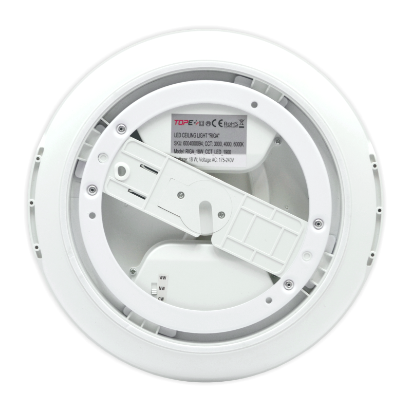Ceiling and wall mounted LED luminaire with microwave sensor "RIGASENS" 18W 5 Ceiling and wall mounted LED luminaire with microwave sensor "RIGASENS" 18W 5