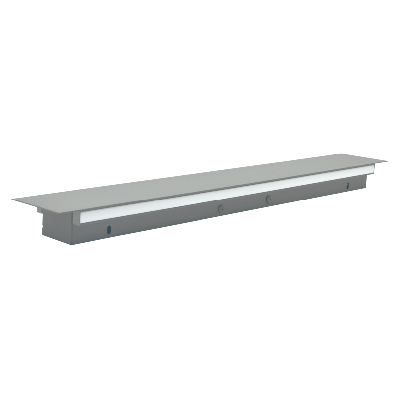 Sieninis pilkas LED šviestuvas "TAMNA" 45W, 2400mm 3 Sieninis pilkas LED šviestuvas "TAMNA" 45W, 2400mm 3