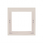 One gang cream frame "BORA"
