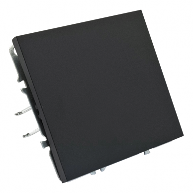 One gang one way black switch "BORA" (without frame) 1 One gang one way black switch "BORA" (without frame) 1
